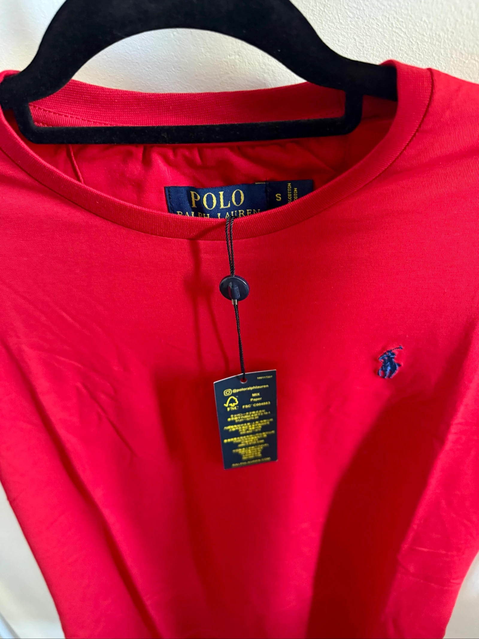 Muito bonito t-shirt Ralph Lauren vermelho - tamanho P – photo 2